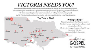 Faith FM VIC MAP